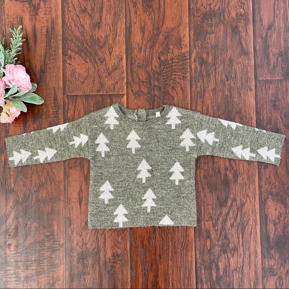 Rylee + Cru Other - Rylee + Cru Gender Neutral Green Sweater